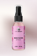 LYNZ Beauty Rose Water Facial Mist Spray bottle – natural toner and setting spray for all skin types